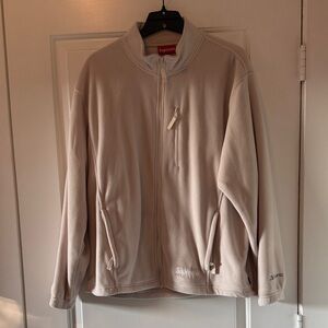 Supreme Light Tan Fleece Jacket